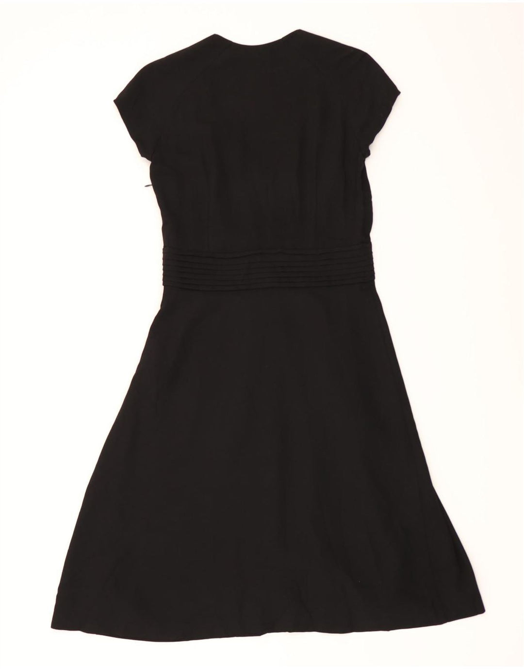MASSIMO DUTTI Womens A-Line Dress EU 38 Small Black Polyester Vintage Massimo Dutti and Second-Hand Massimo Dutti from Messina Hembry 