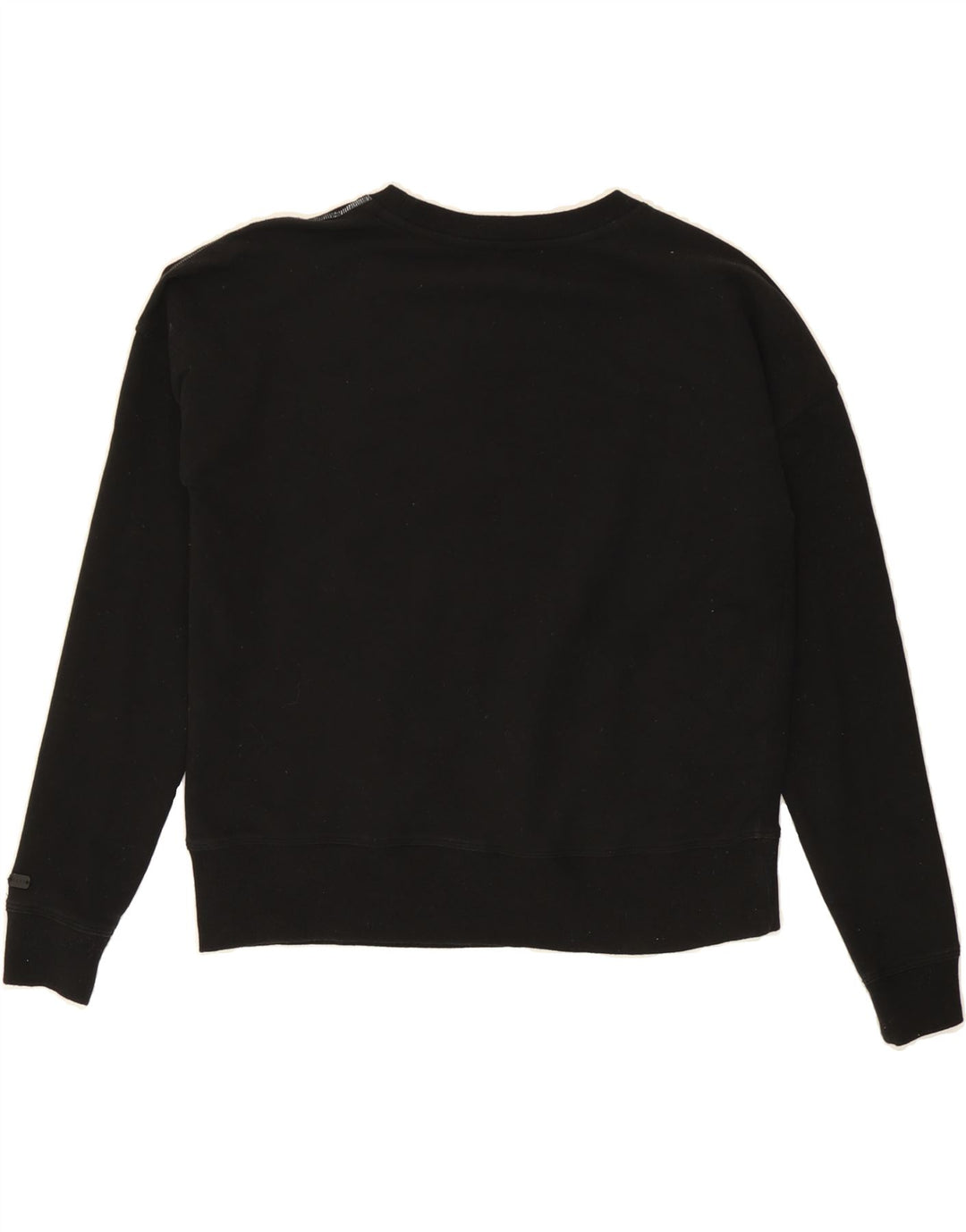 DKNY Womens Sweatshirt Jumper UK 6 XS Black Cotton Vintage Dkny and Second-Hand Dkny from Messina Hembry 