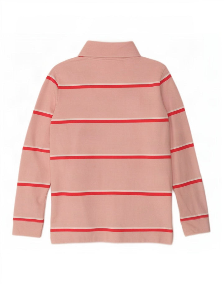 Crew Clothing Dame Sweatshirt Jumper UK 12 Medium Pink Striped