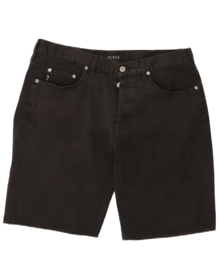 Guess Denim Shorts til mænd W34 Large Black