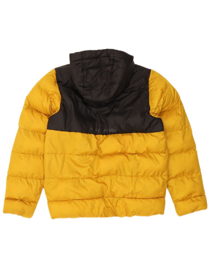 Helly Hansen Drenge Hættejakke 13-14 år Gul Colourblock