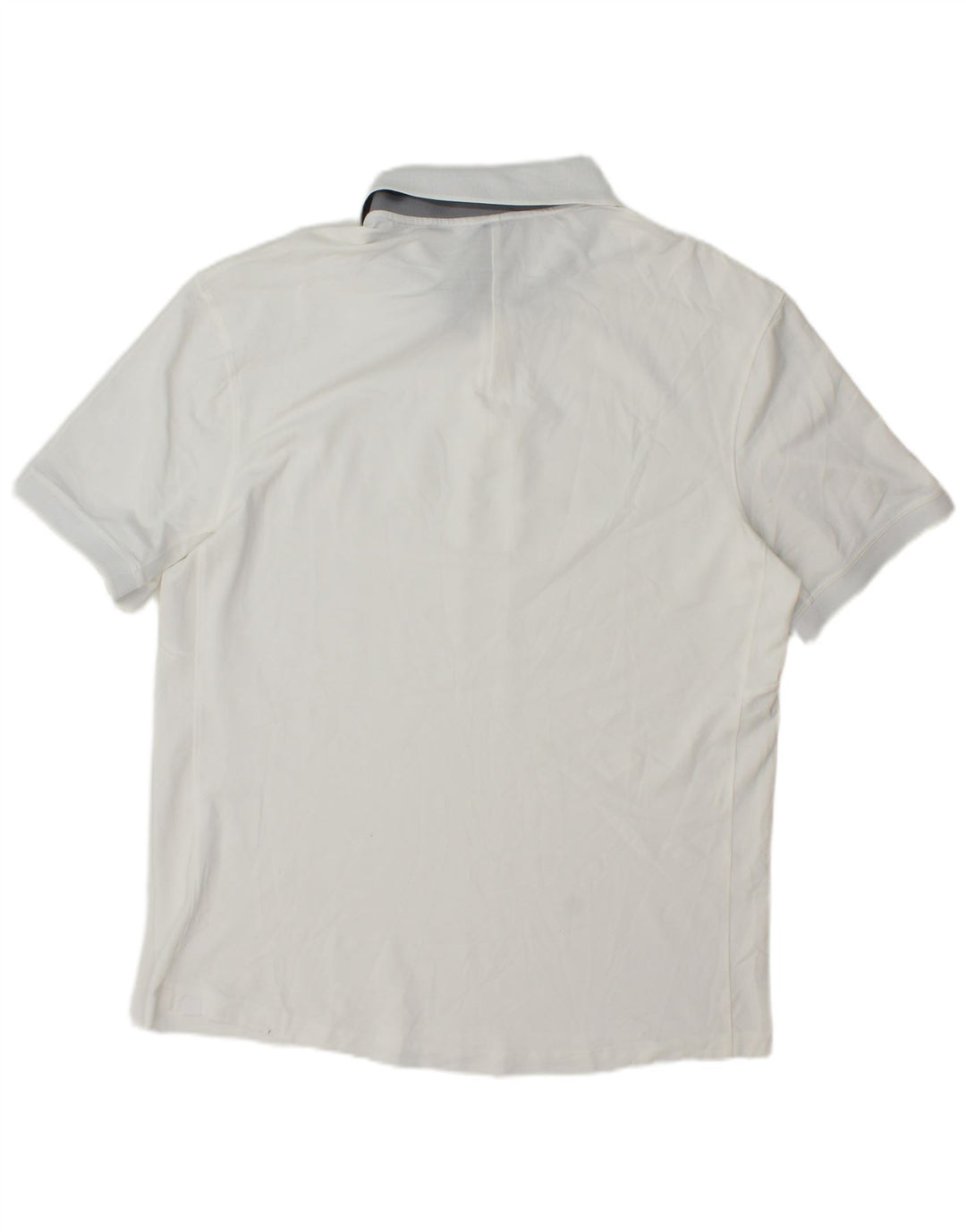 LULULEMON Herre poloshirt XL Hvid Bomuld