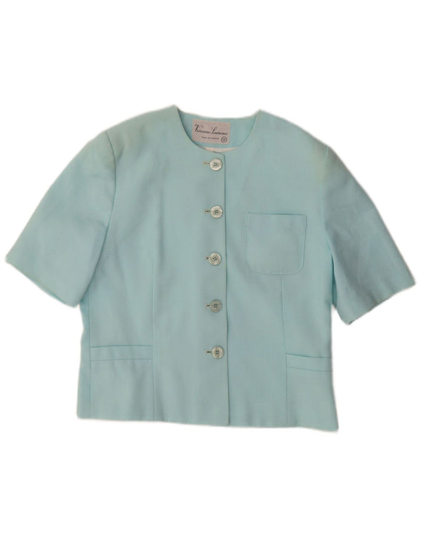 VIVIENNE LAURENCE Dame 5-knaps blazerjakke UK 12 Medium Blue