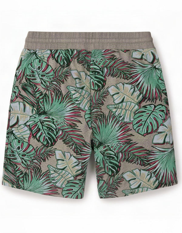 Superdry Sportshorts til mænd Large Green Floral Cotton