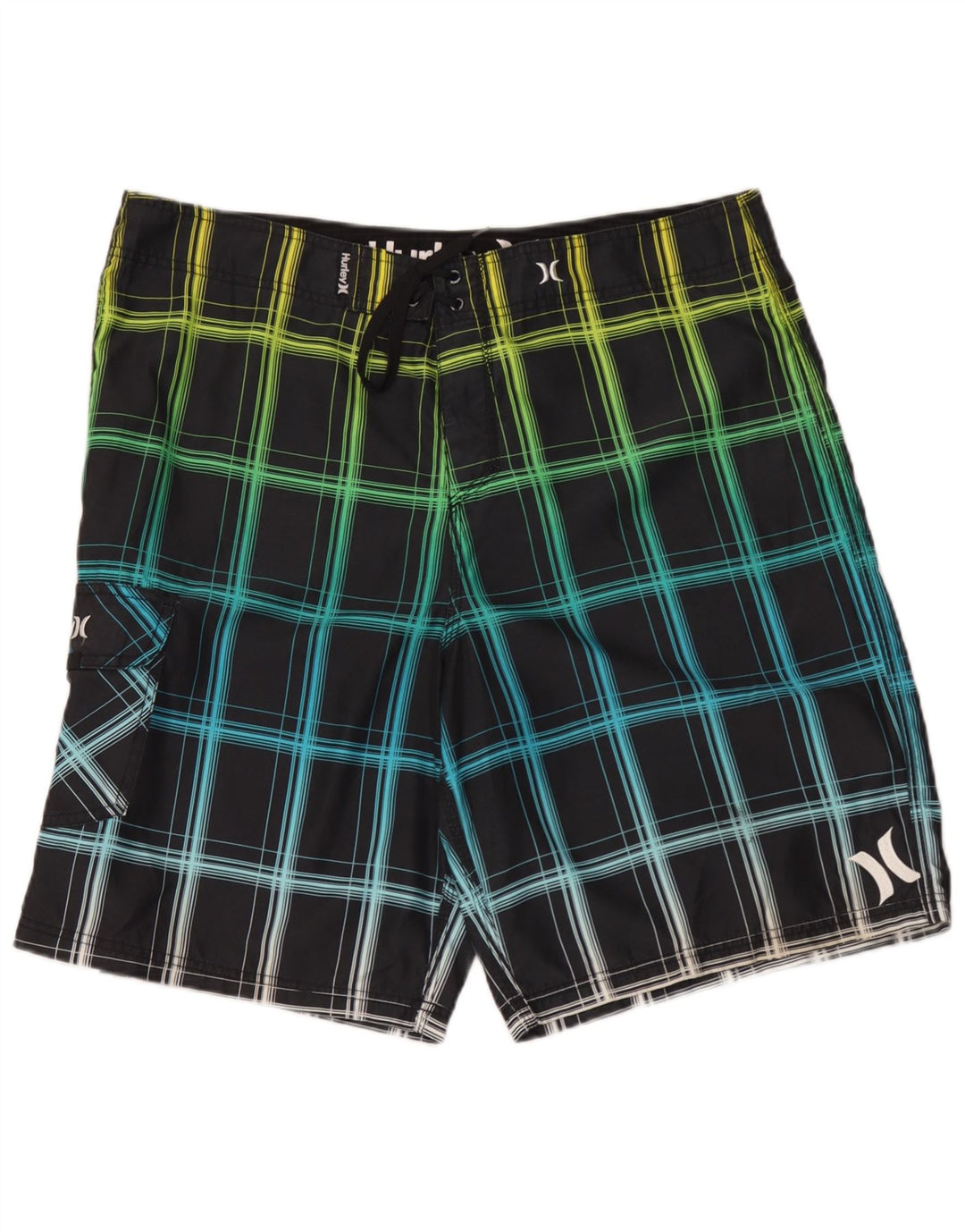 Hurley Badeshorts til mænd XL flerfarvet ternet