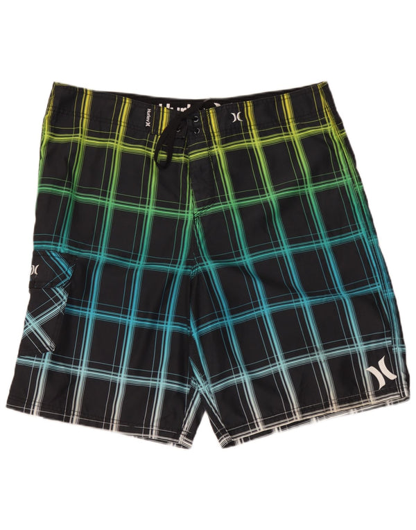 Hurley Badeshorts til mænd XL flerfarvet ternet