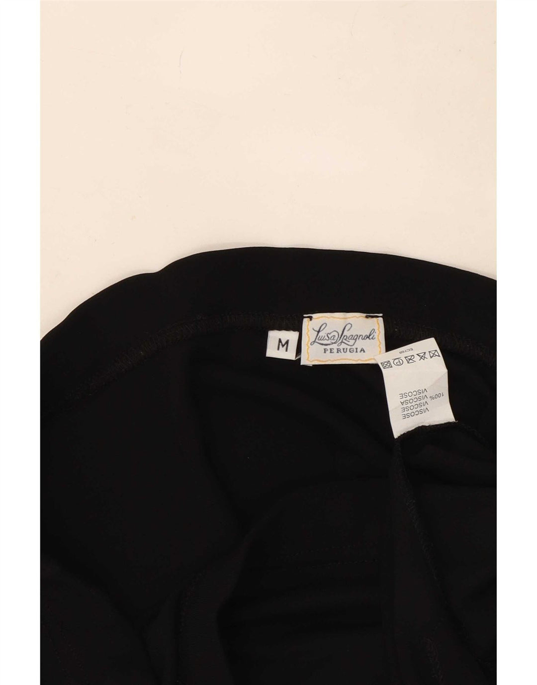 Luisa Spagnoli Dame Perugia Maxi-nederdel med høj talje Medium W30 Sort