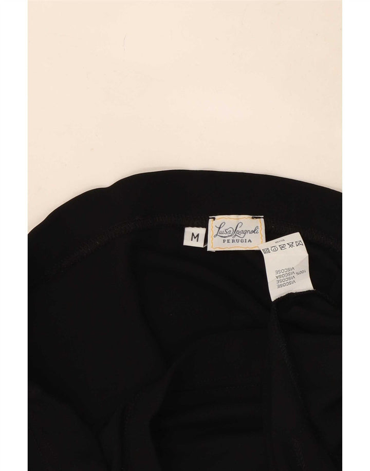 Luisa Spagnoli Dame Perugia Maxi-nederdel med høj talje Medium W30 Sort
