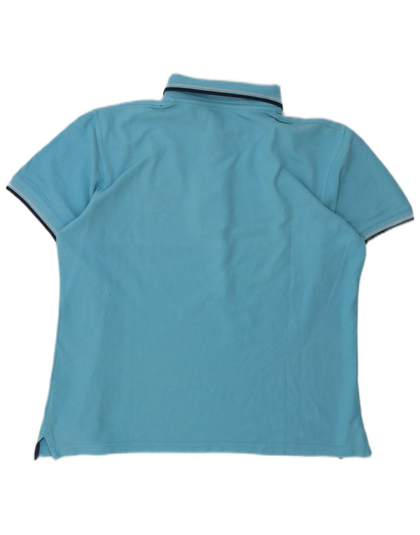 Pierre Cardin herre poloshirt XL blå bomuld