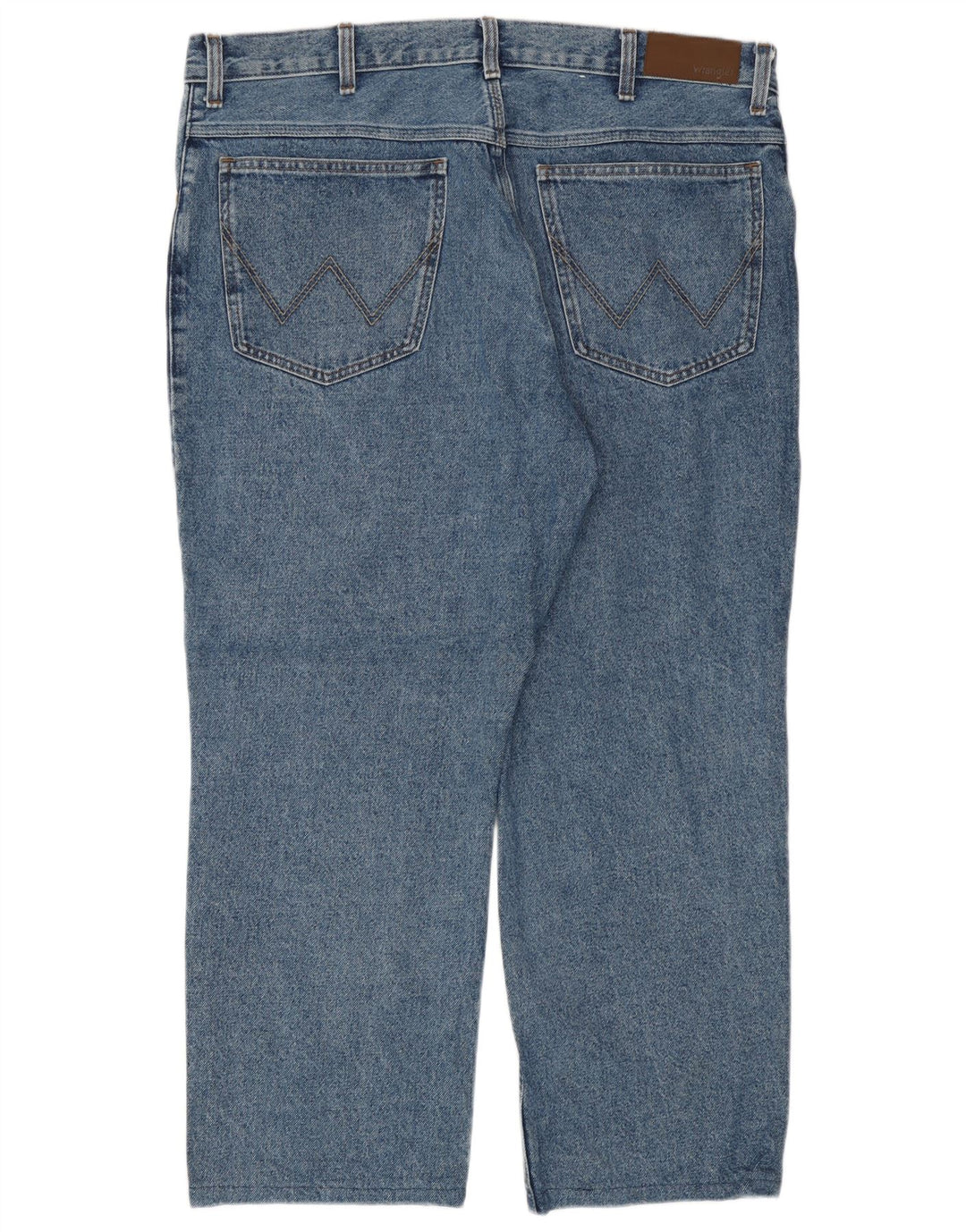 Wrangler Straight Jeans til mænd W40 L27 blå bomuld