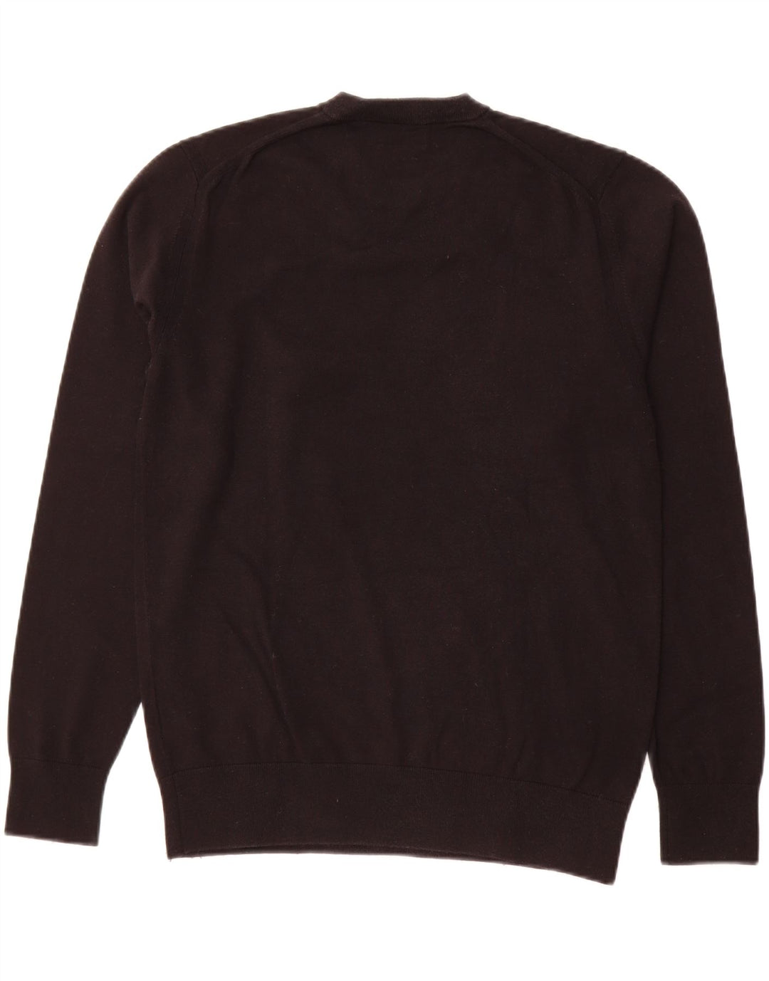 CALVIN KLEIN Mens Crew Neck Jumper Sweater Small Black Lyocell