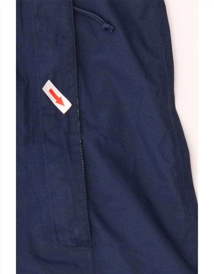 The North Face Regnjakke med hætte til mænd UK 40 Large Navy Blue Polyester