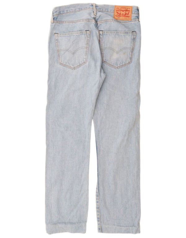 Levi's Herre 501 lige jeans W31 L30 blå bomuld
