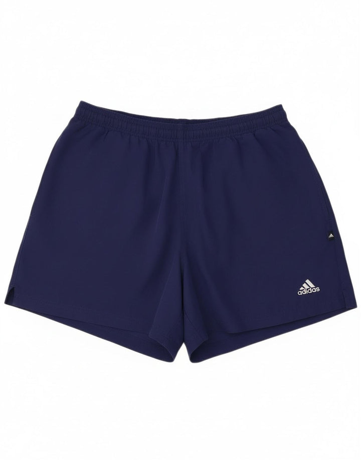 Adidas Sportsshorts til mænd store marineblå polyester