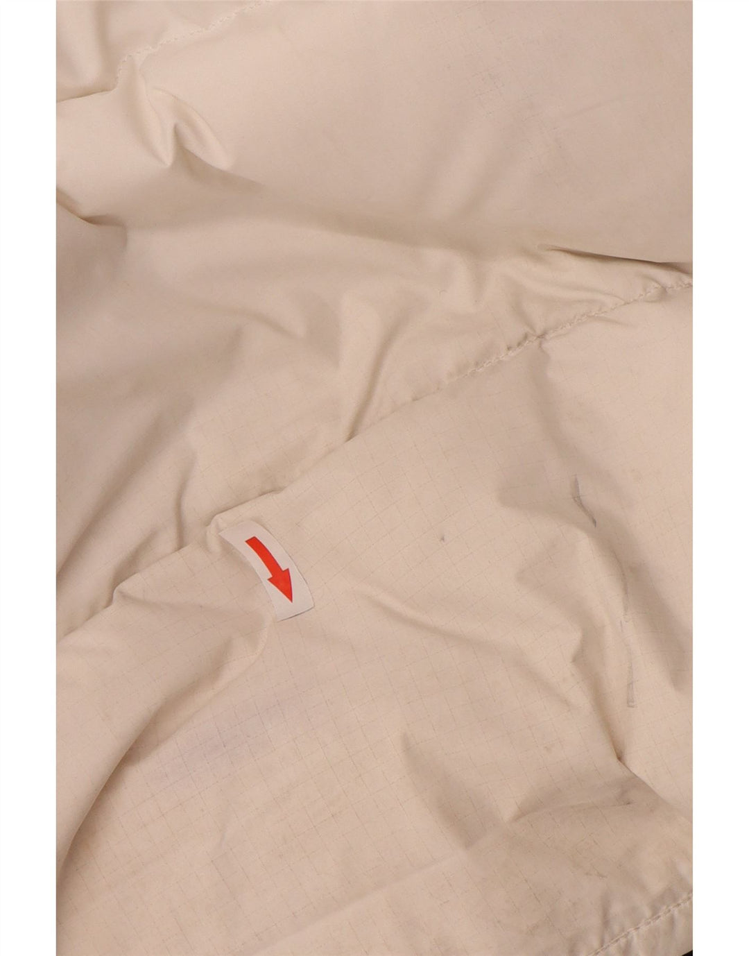 Tommy Hilfiger Herre grafisk polstret jakke UK 40 Large White Colourblock