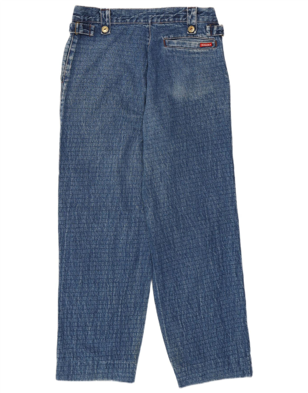 Carrera Dame Højhøjde Løse Jeans W32 L27 Blå Bomuld