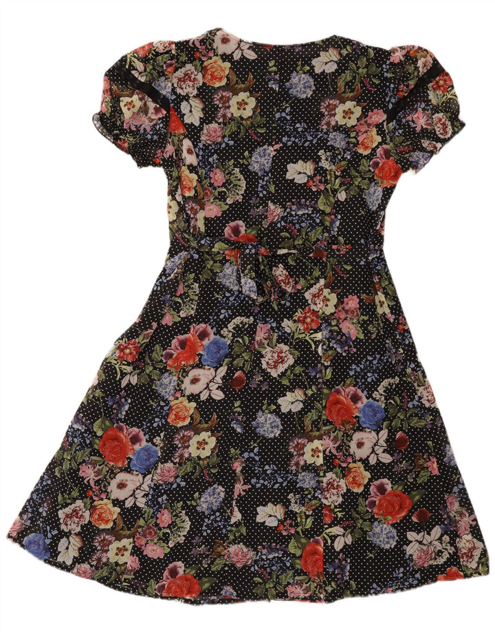 Mona Dame A-Line Kjole EU 42 Stor Flerfarvet Floral Polyester