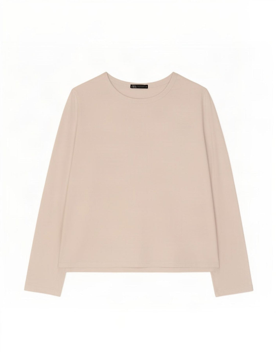 Zara Dametop Langærmet UK 18 XL Hvid