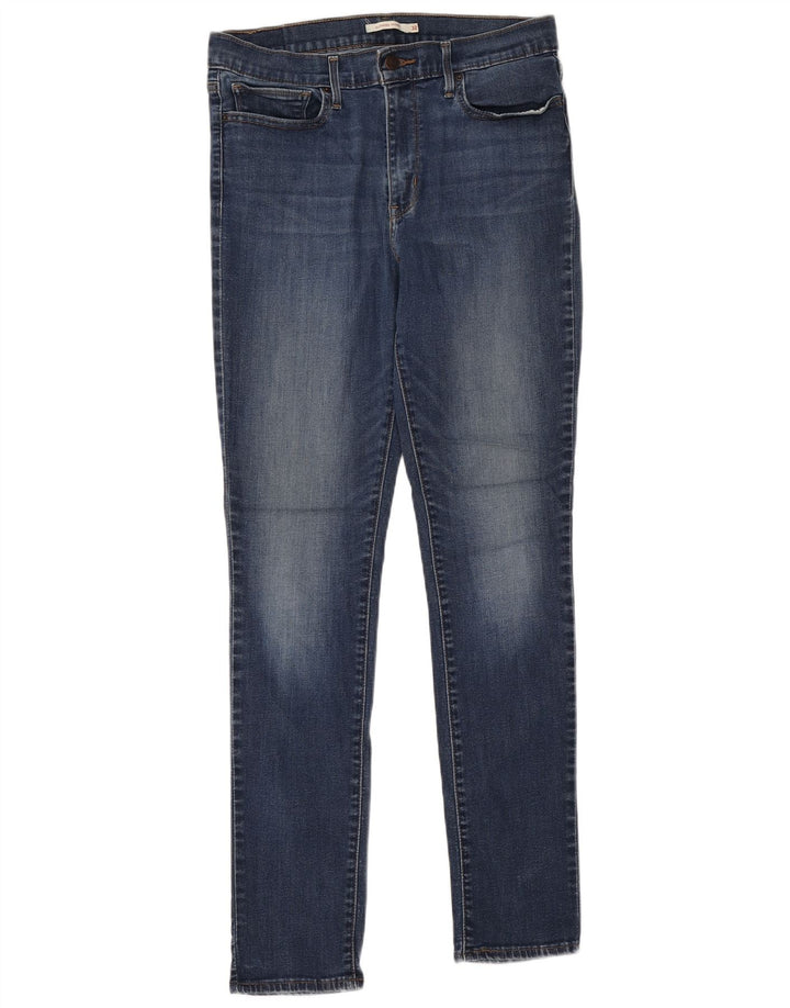 Levi's Dame Slankende Skinny Jeans W32 L32 Blå Bomuld