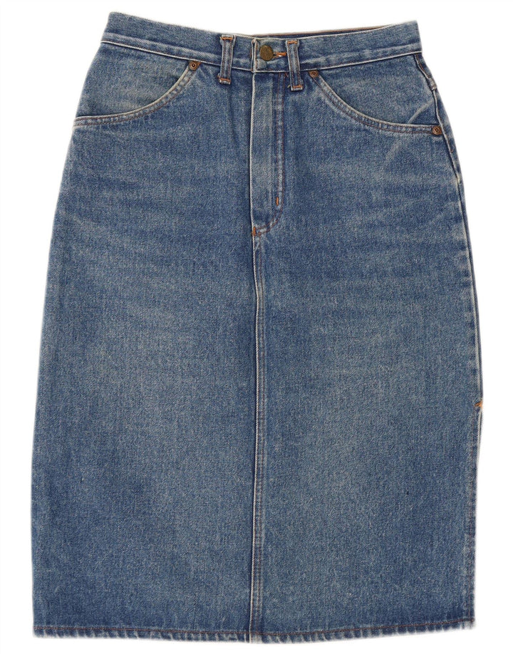RIFLE Dame denim nederdel W28 Medium Blue Bomuld