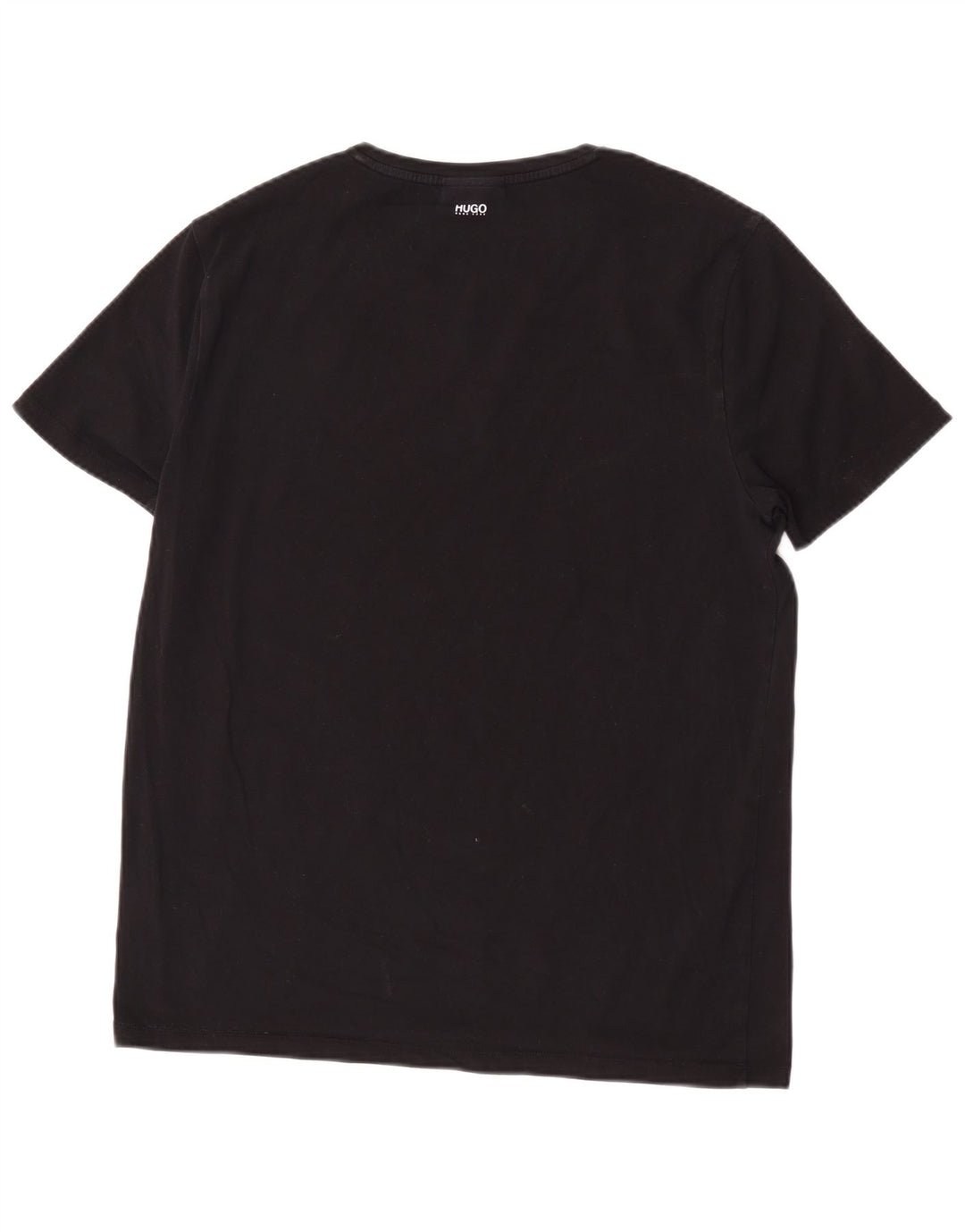 Hugo Boss Herre T-Shirt Top XL Sort Bomuld