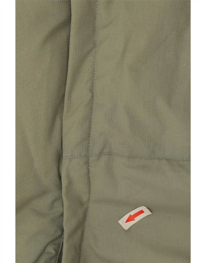 Fila Herre hættepolstret jakke UK 44 2XL Grøn Colourblock Polyamid