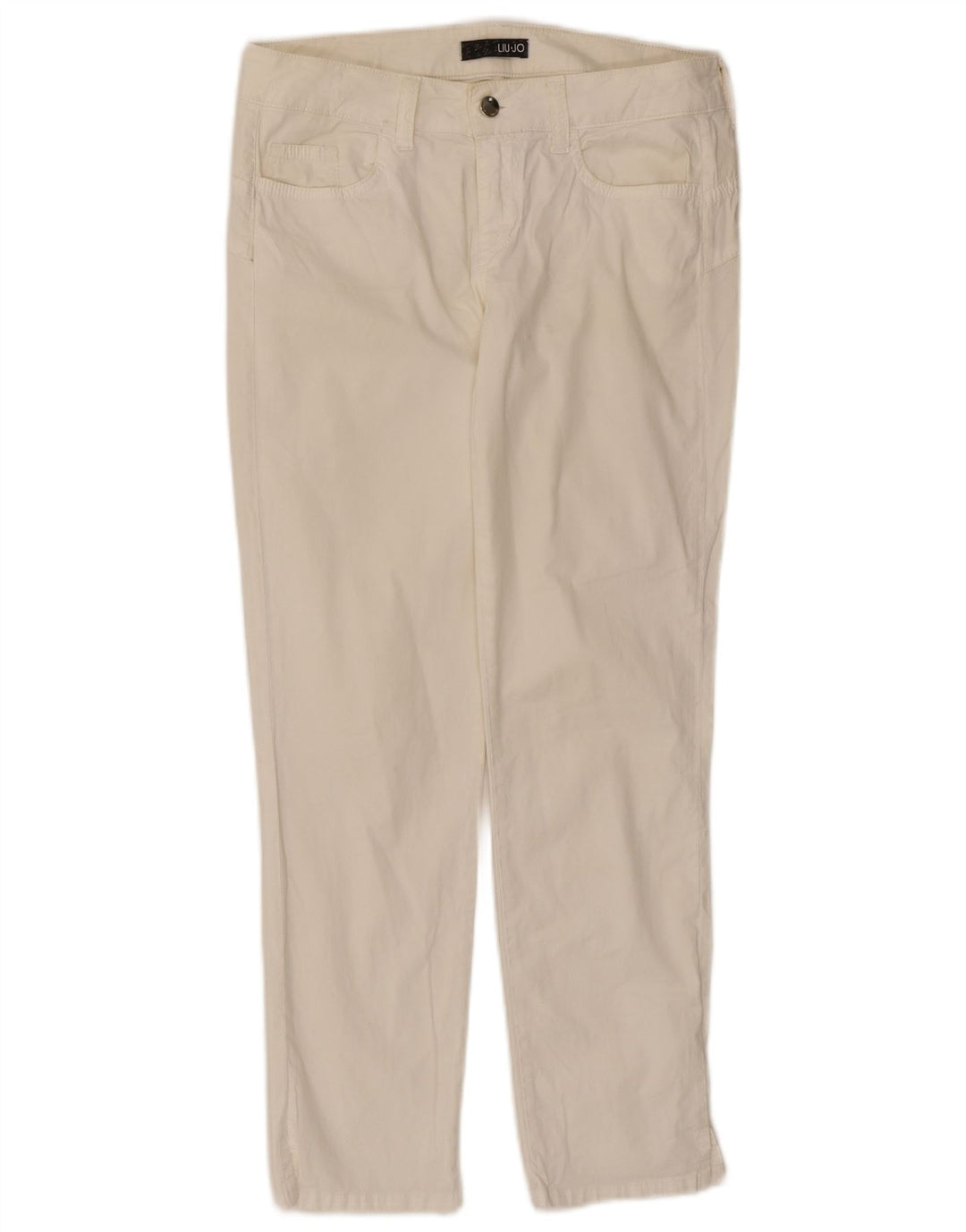 Liu Jo Slim Casual Bukser til kvinder W30 L27 Hvid