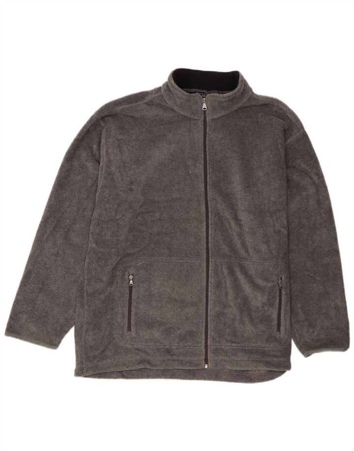 Marks & Spencer Herre Fleecejakke UK 42 XL Grå Polyester
