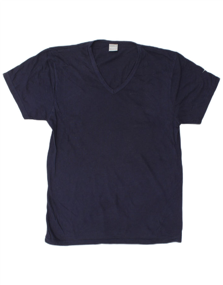 Diadora Herre T-shirt Top Stor marineblå bomuld