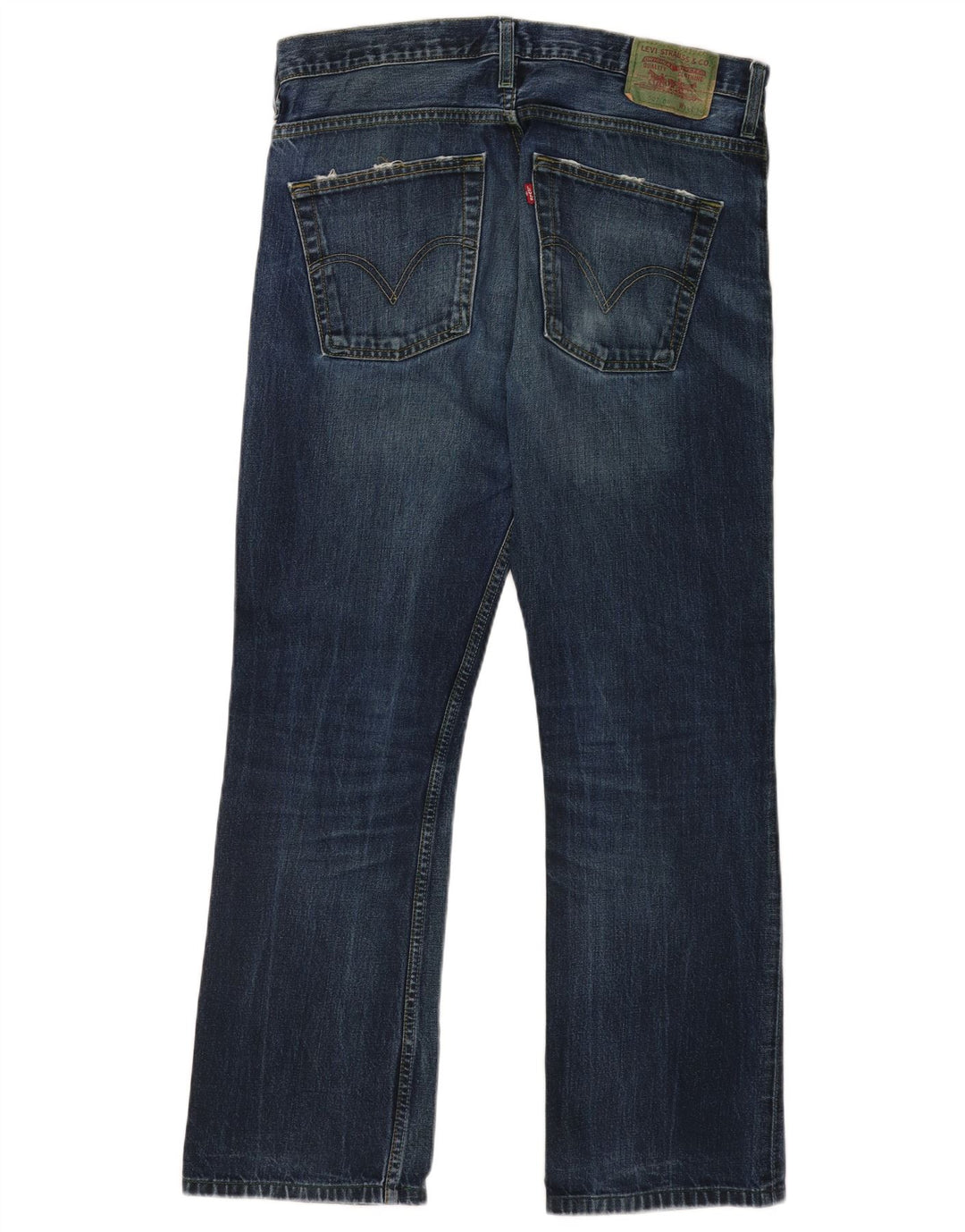 Levi's Herre 507 Bootcut Jeans W34 L34 Blå Bomuld
