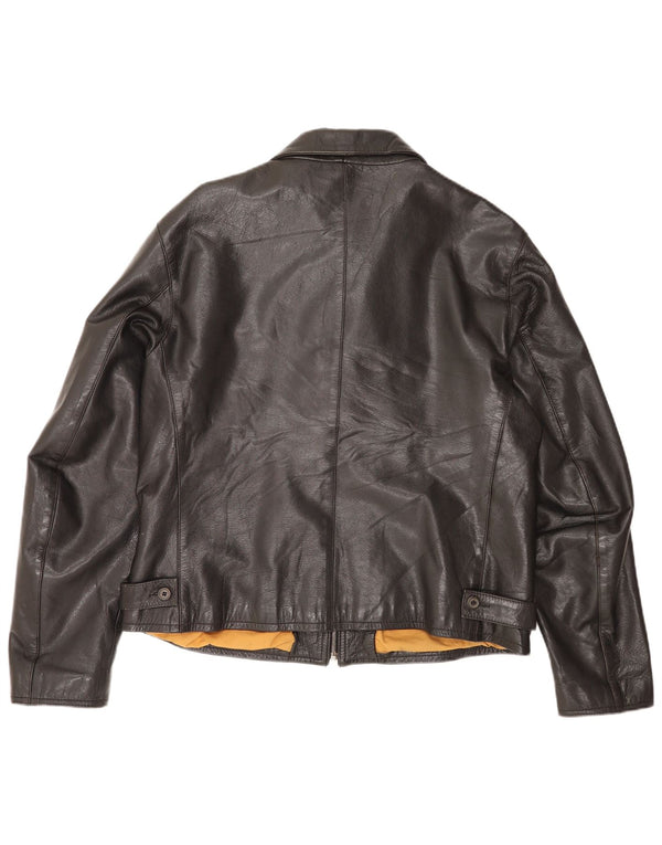 Protagonist Herre Læderjakke UK 40 Large Sort