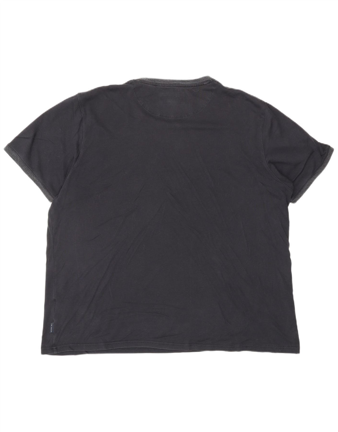 TED BAKER Herre T-Shirt Top 2XL Marineblå Bomuld