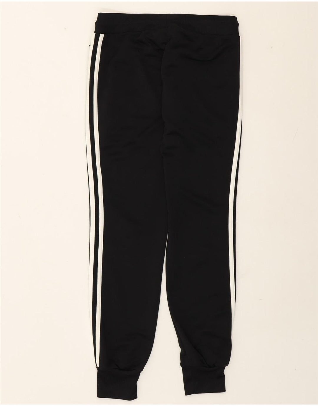 Adidas Dame træningsdragt Bukser Joggers UK 10 Small Black Polyester