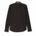 Diesel herre Slim Fit skjorte XL sort bomuld