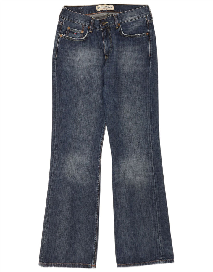 Tommy Hilfiger Dame Hipster Flared Jeans W30 L34 Blå Bomuld