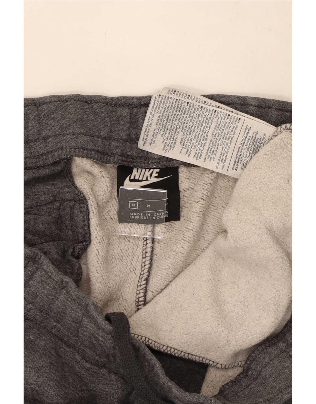 Nike Herre grafisk træningsdragt Bukser Joggers Medium Grey Bomuld