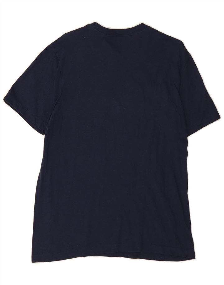 NIKE Mens Graphic T-Shirt Top Medium Navy Blue Vintage Nike and Second-Hand Nike from Messina Hembry 