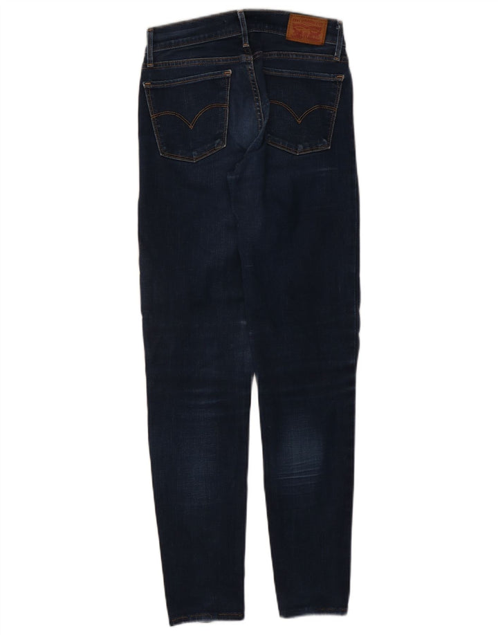 Levi's Dame 710 Super Skinny Jeans W26 L28 Marineblå