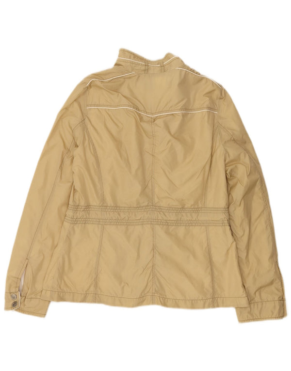 Zara Womens Utility Jacket UK 14 Large Beige
