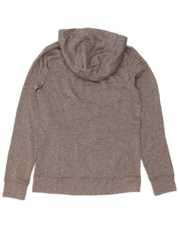 The North Face Graphic Hoodie Jumper til kvinder UK 10 Small Grey Polyester