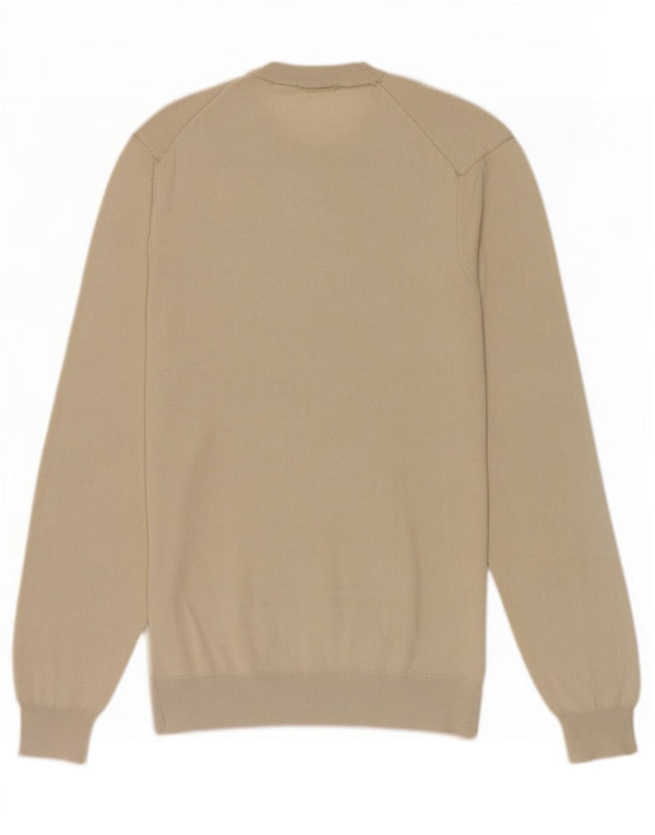 Timberland Herre sweater med rund hals, lille beige bomuld