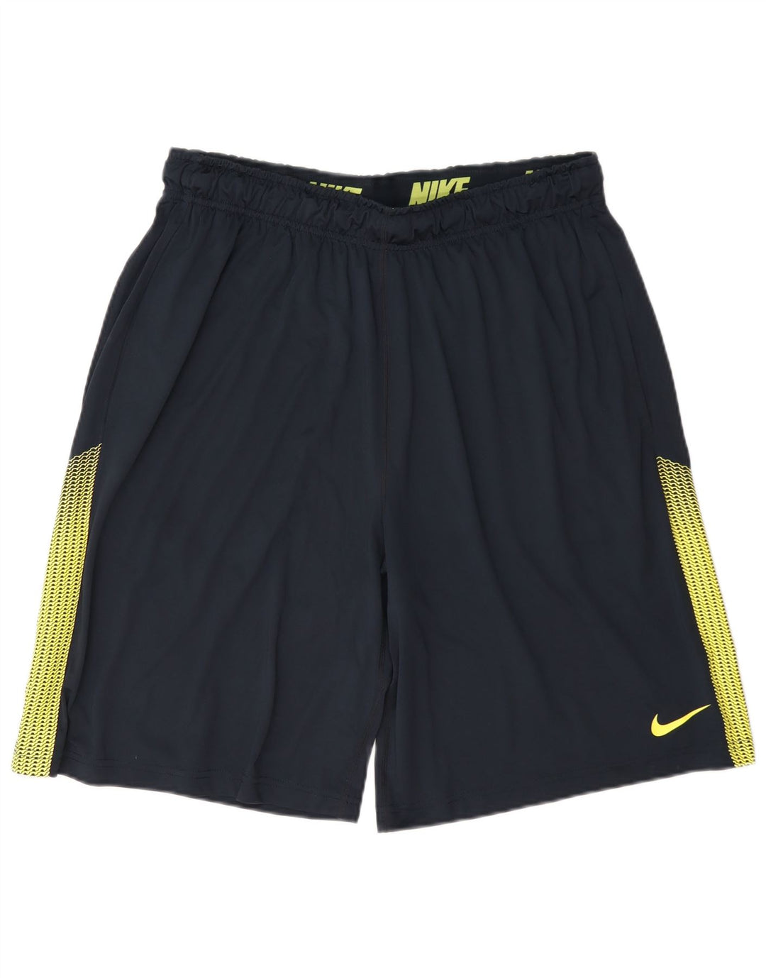 Nike Herre Dri Fit Sportshorts Store Marineblå Colourblock Polyester
