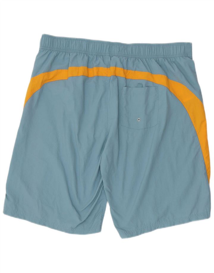 Fila Badeshorts til mænd 2XL Blå Colourblock Polyamid