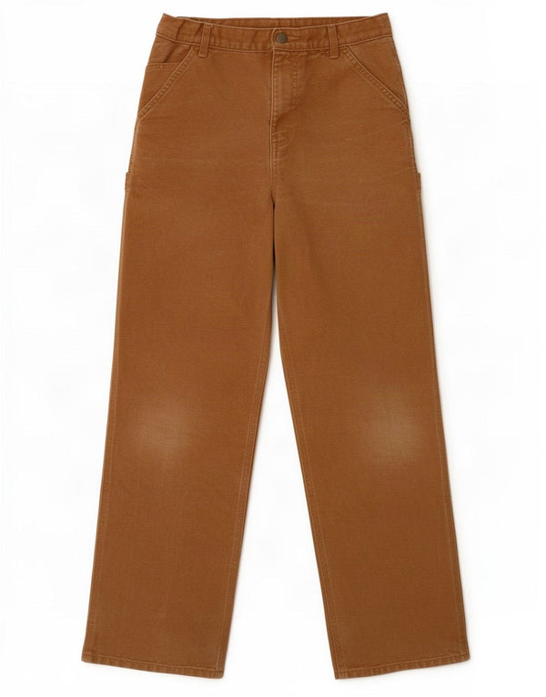 Carhartt Boys Straight Cargo Trousers 15-16 Years W28 L29 Beige Cotton