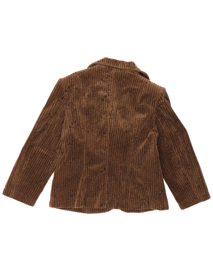 Vintage kvinders 3-knaps 2-delt nederdelsæt EU 42 Large W30 L25 Brun