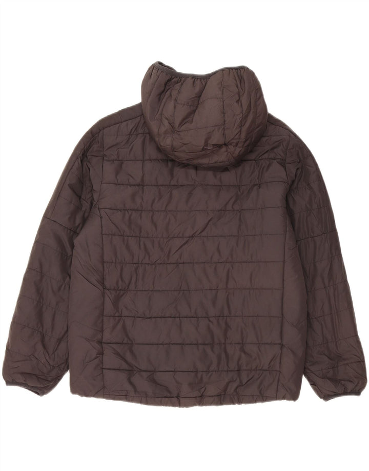 Adidas hættejakke til drenge 10-11 år mellem sort polyester