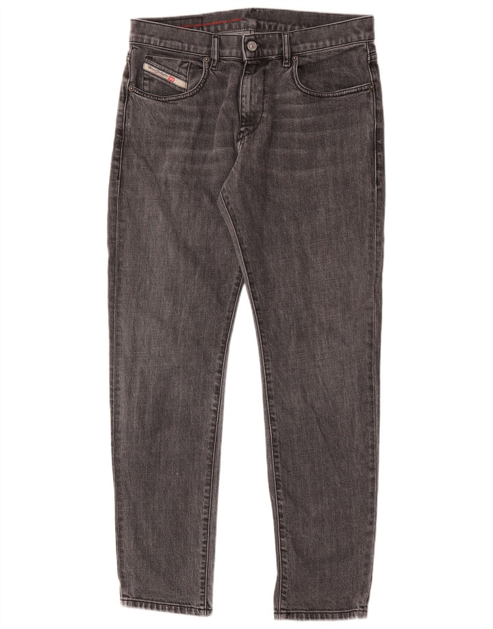Diesel Herre Thanaz Slim Jeans W30 L30 Grå Bomuld
