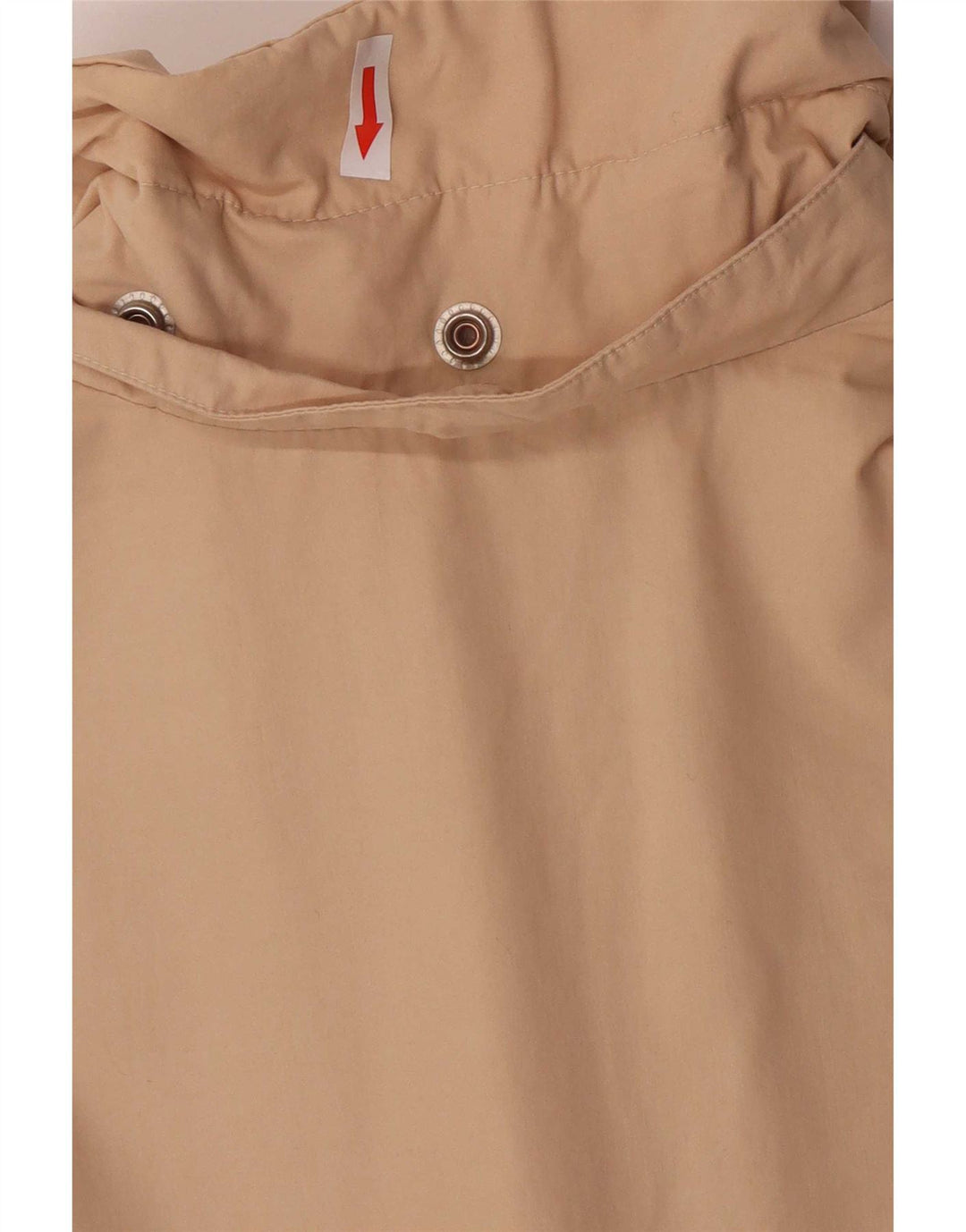 Gas Dame Regular Fit Windbreaker Jacket UK 16 Large Beige Bomuld
