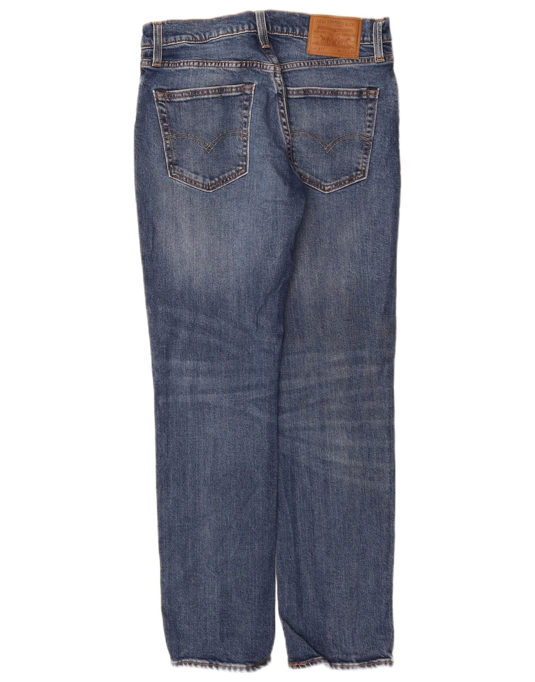 LEVI'S Slim Jeans til mænd W32 L30 Blå