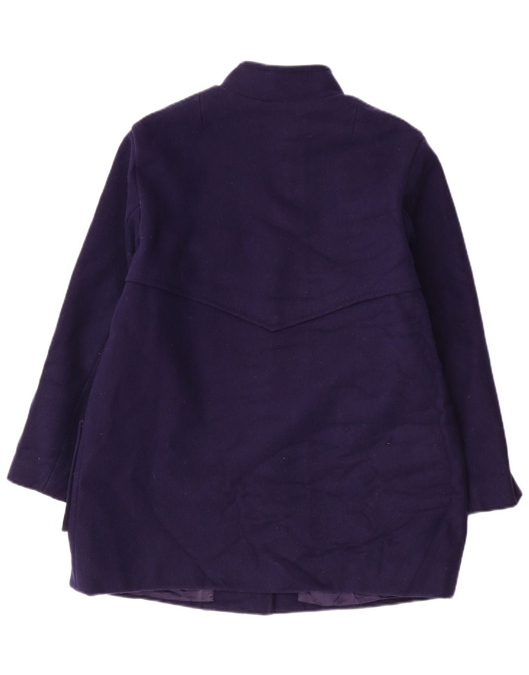 Vintage overfrakke til kvinder UK 14 Medium Navy Blue